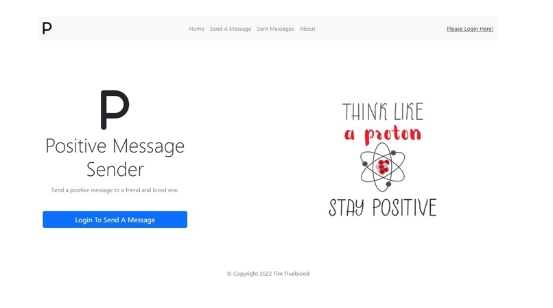 Cover image of Positive Message Sender
