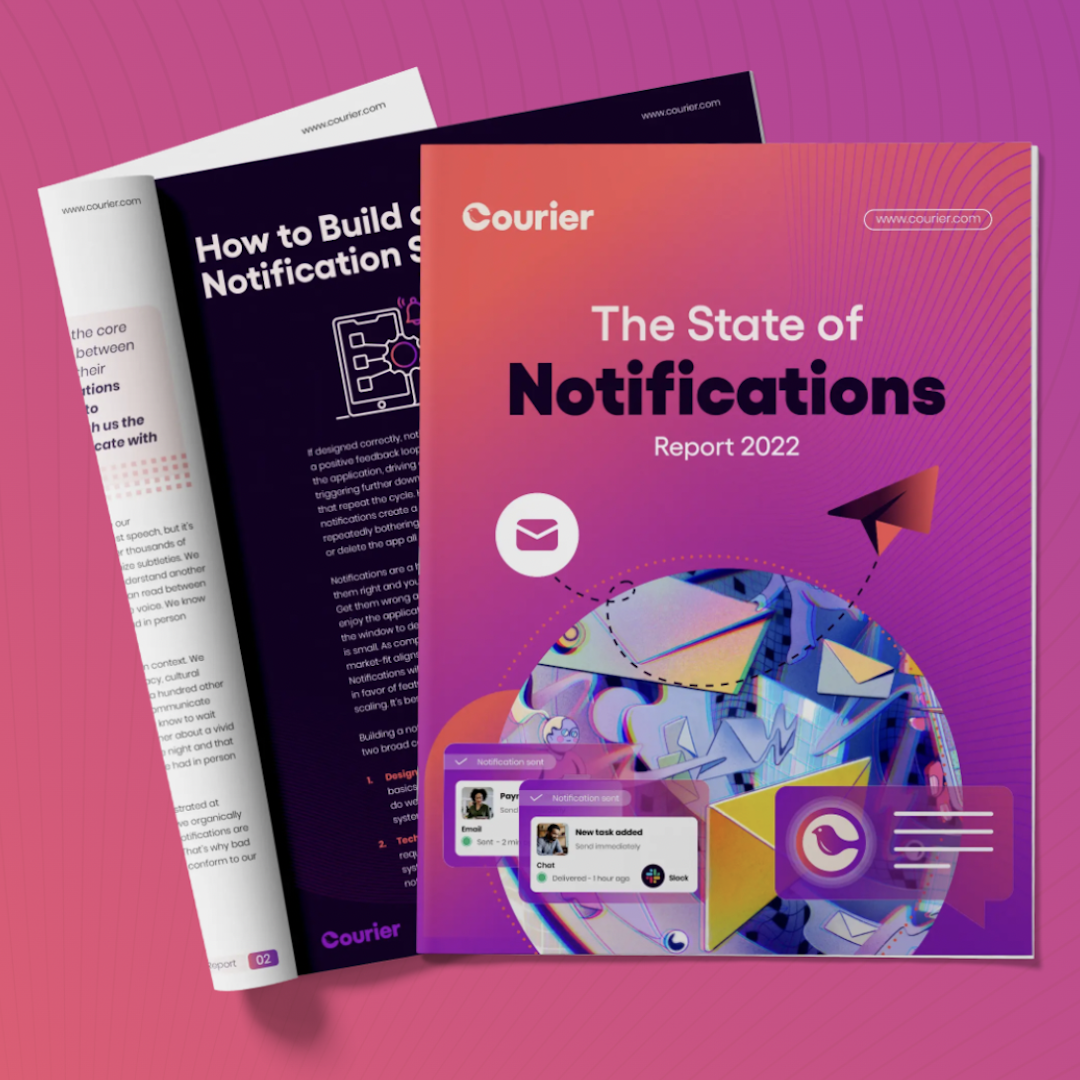 Cover image of The State Of Notifications Report 2022