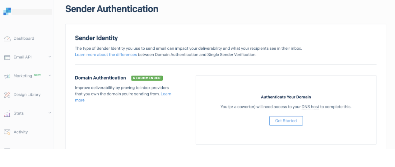 Sender Authentication Ruby App