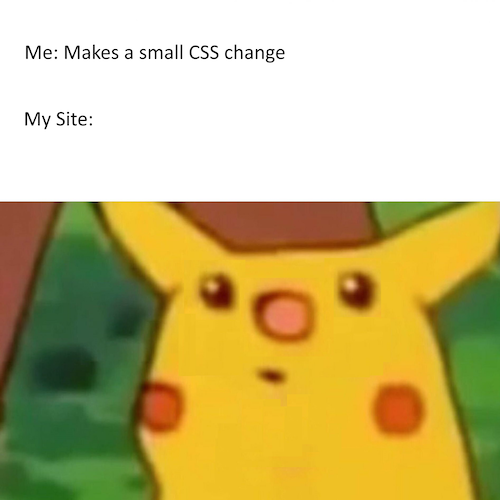 Broken CSS Meme