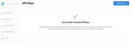 Create SendGrid API Key Ruby App