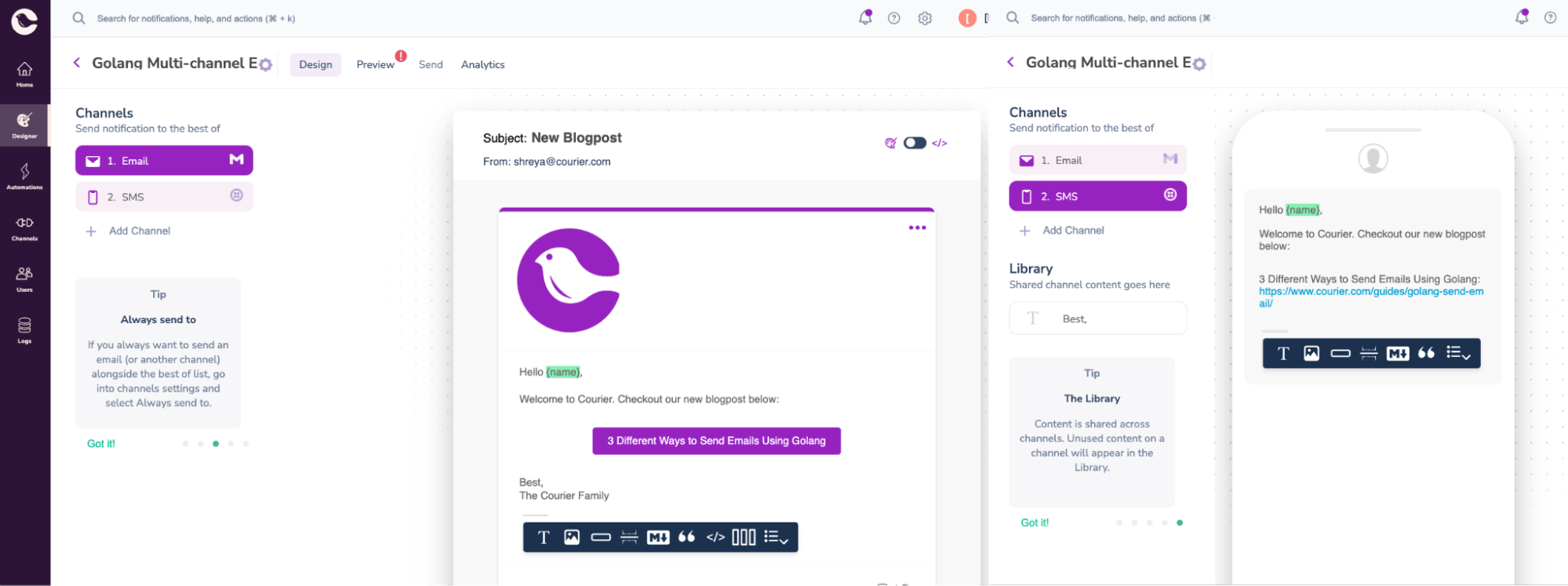 3 Different Ways To Send Emails Using Golang