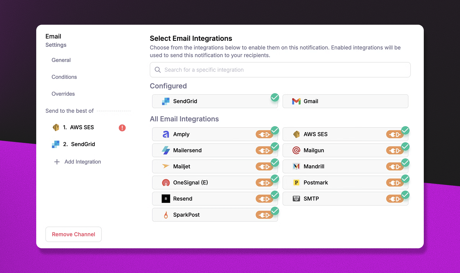 courier provider failover