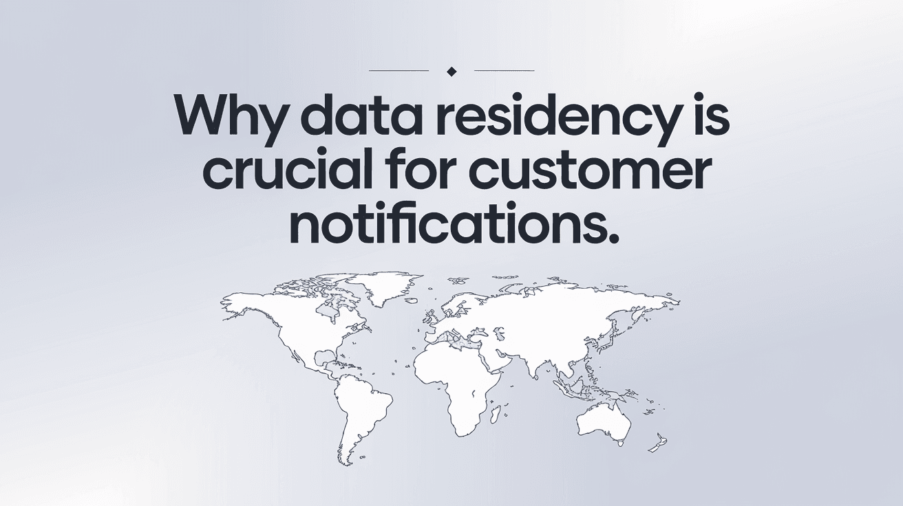 Why Data Residency is Crucial for Customer Notifications - Header