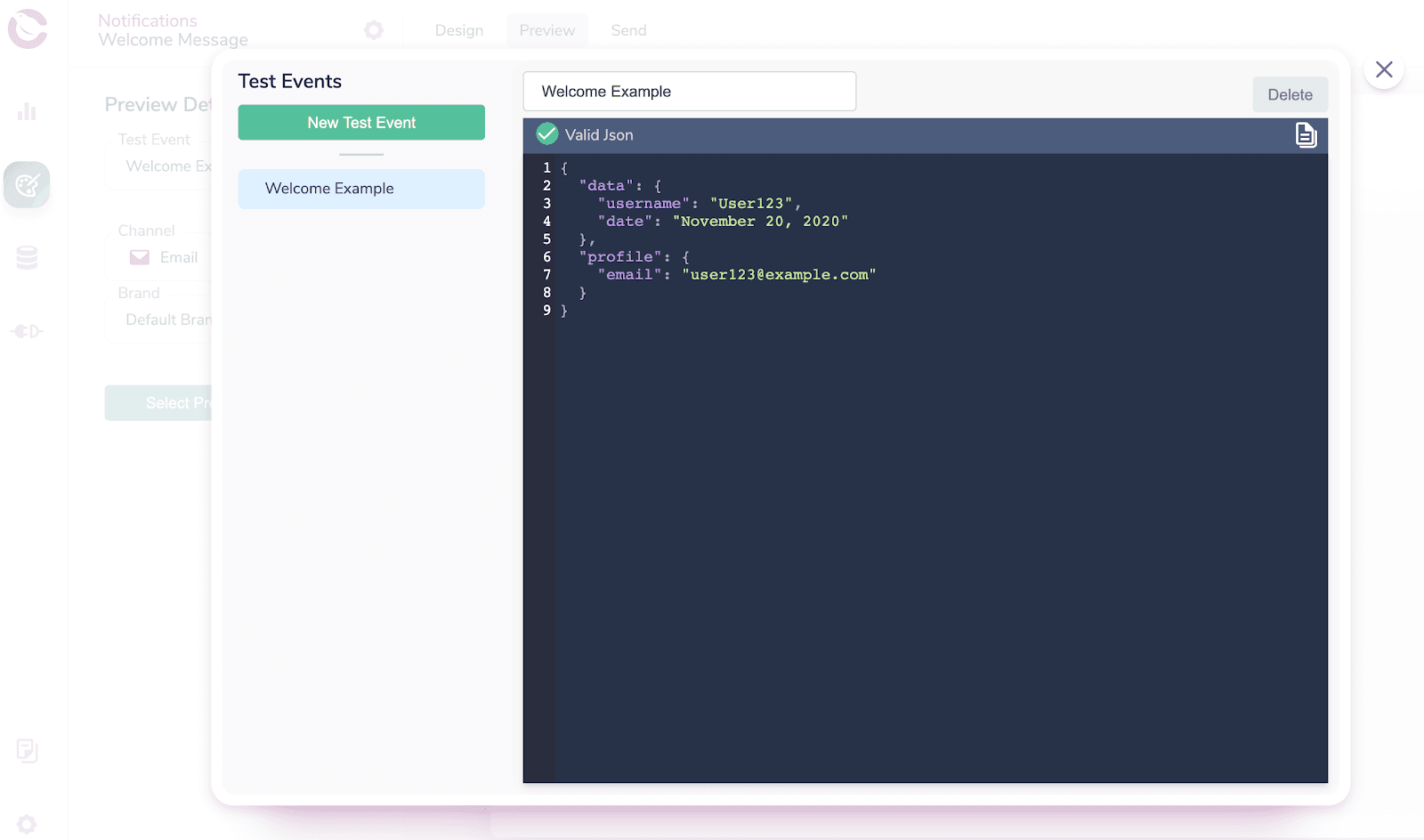 Test Event Ruby App
