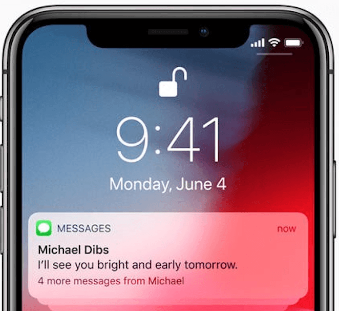 iOS push notification