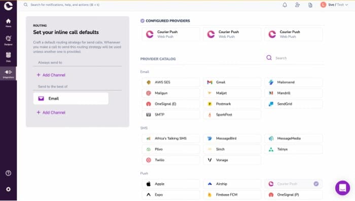 Setting Up Email Notification Channel