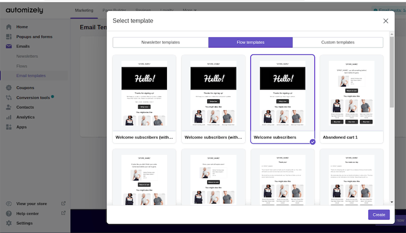 Automizely Flow Templates