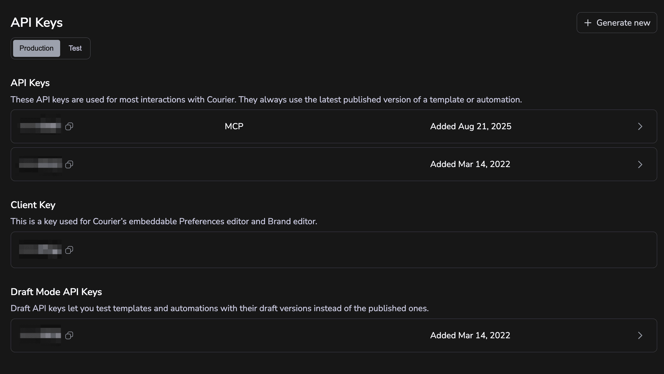 Improved API Settings hero