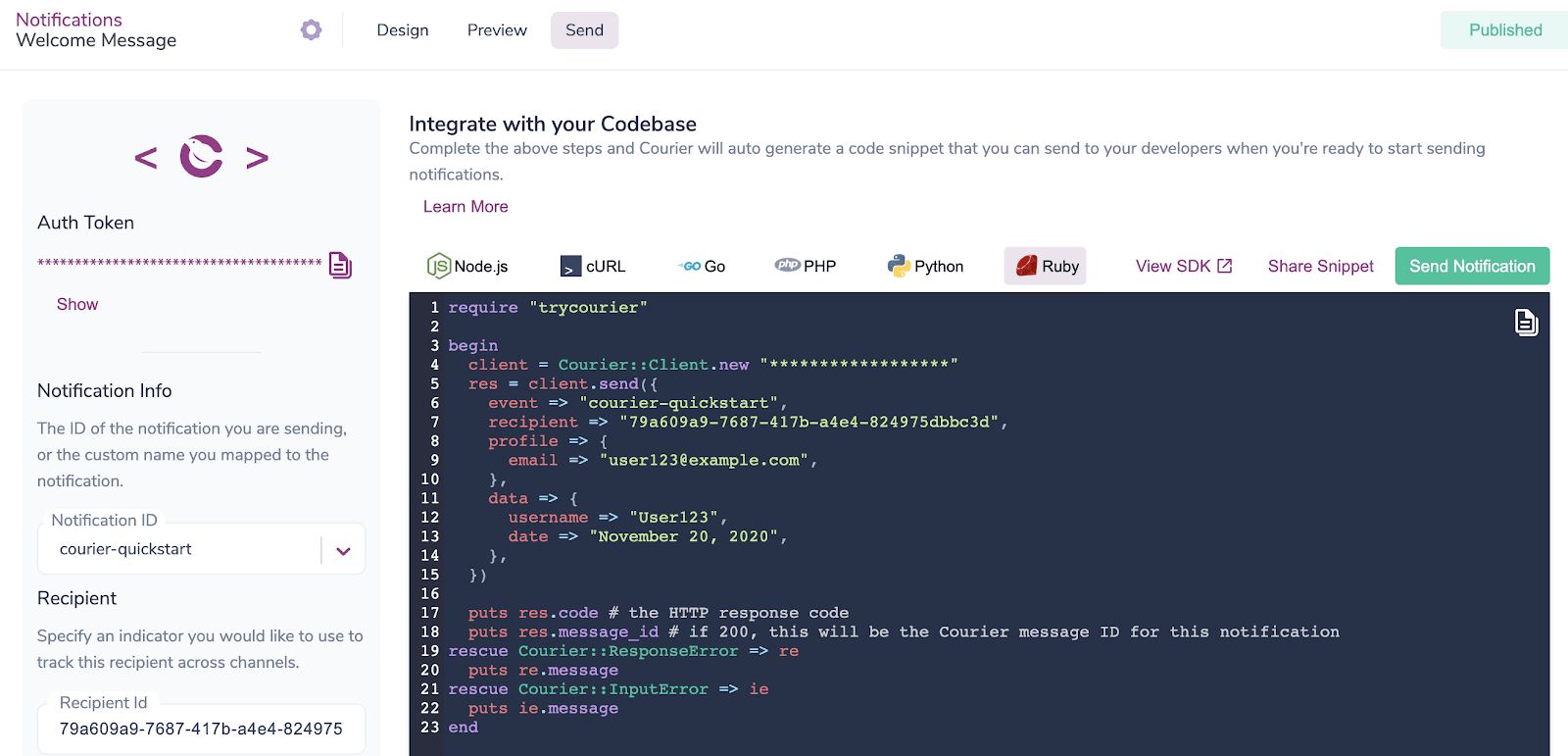 Ruby Code