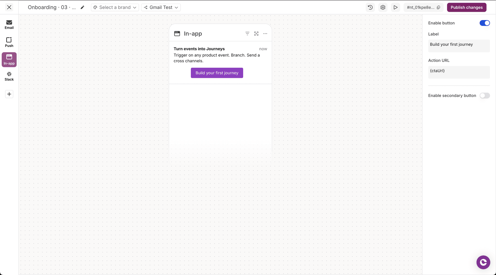 journeys onboarding in-app image