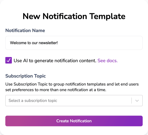 Init AI generator