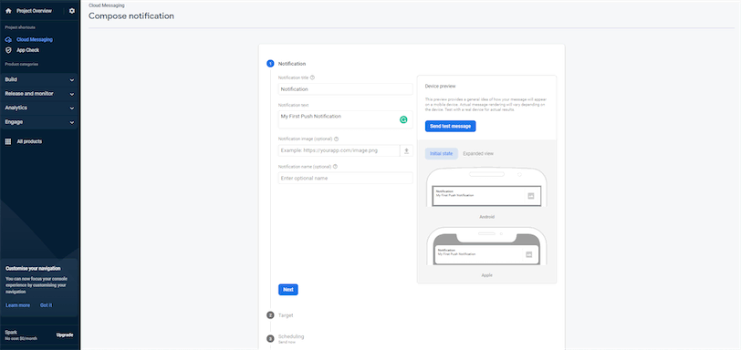 Firebase FCM Compose Notification