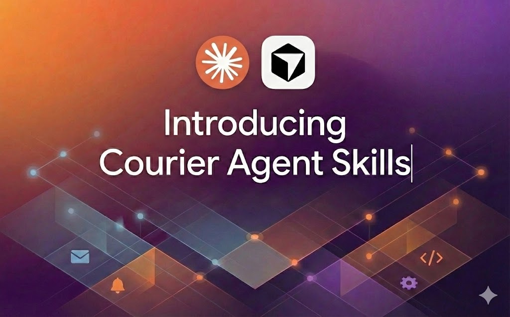 Courier Agent Skills for Cursor and Claude Code