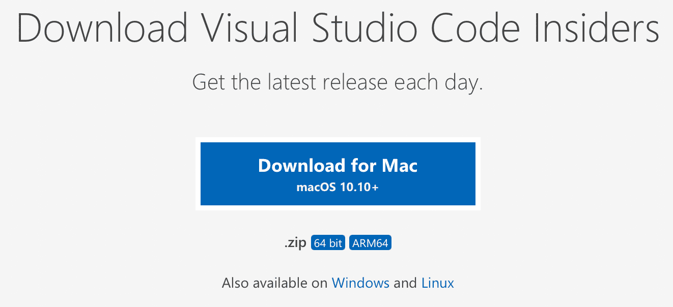 VS Code Insiders