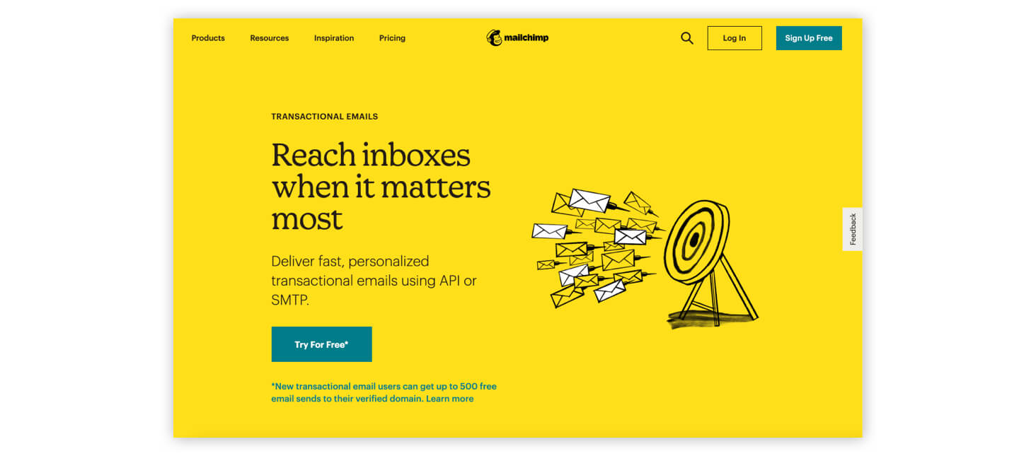 Mailchimp-Transactional-homepage