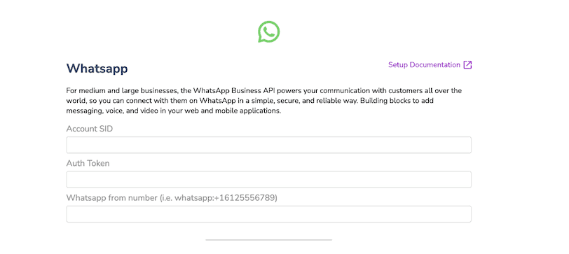 WordPress WhatsApp Setup