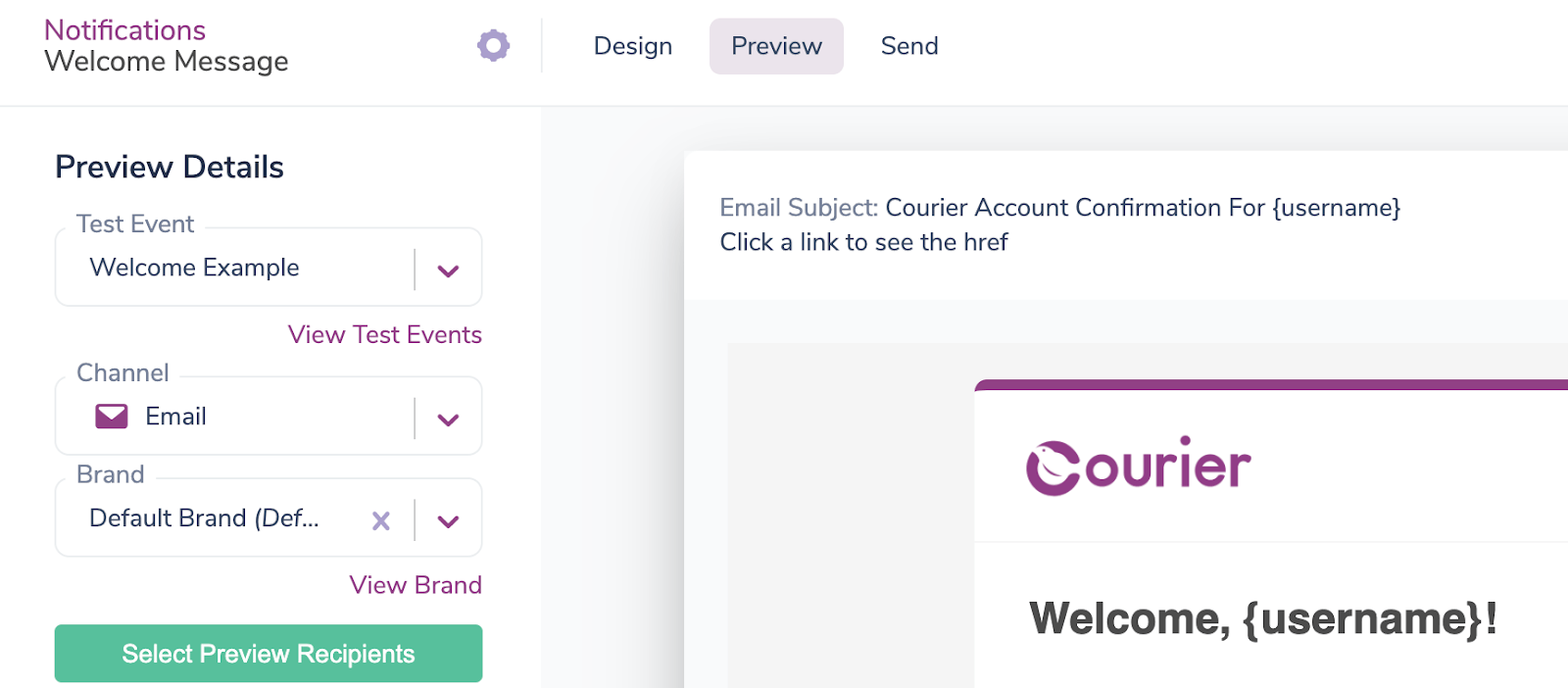 Preview Click Courier Ruby App