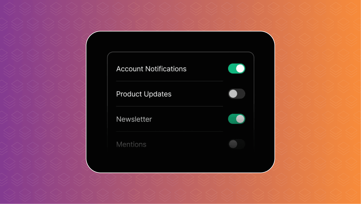 Courier Preferences center dark panel