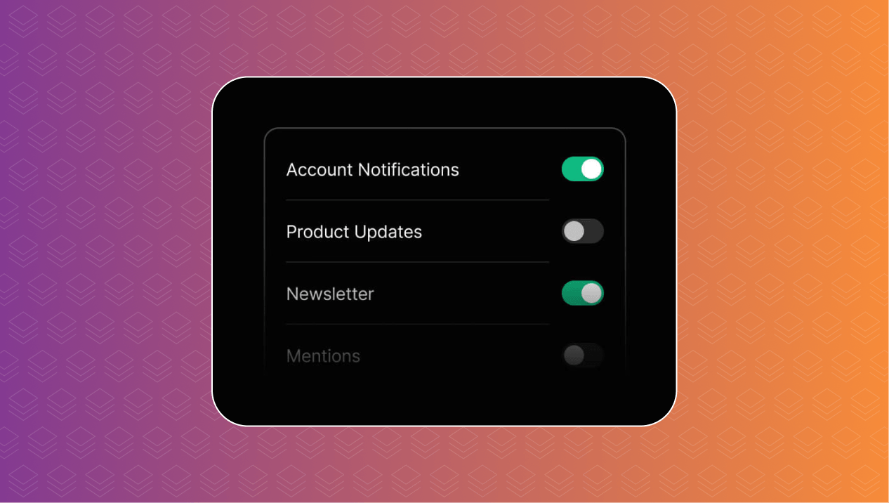 Courier Preferences center dark panel