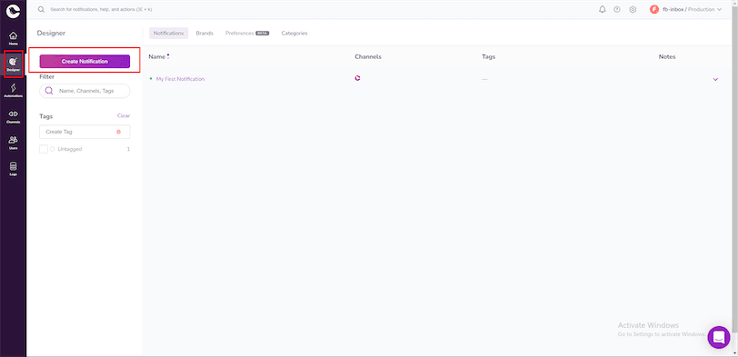 Design Facebook Like Notification System
