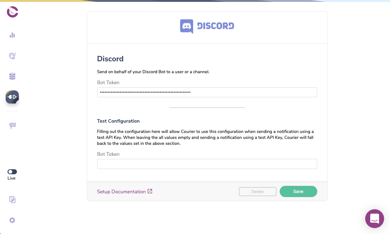 Courier Discord Integration