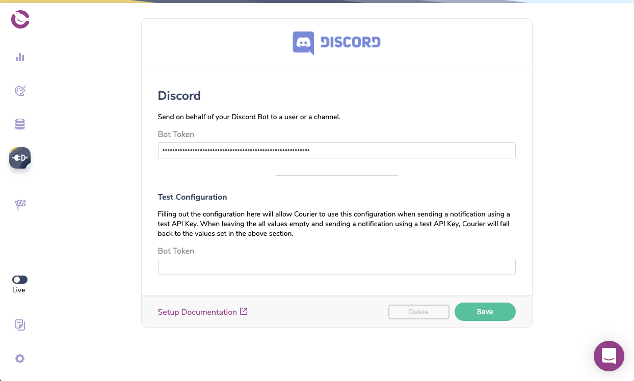 Courier Discord Integration