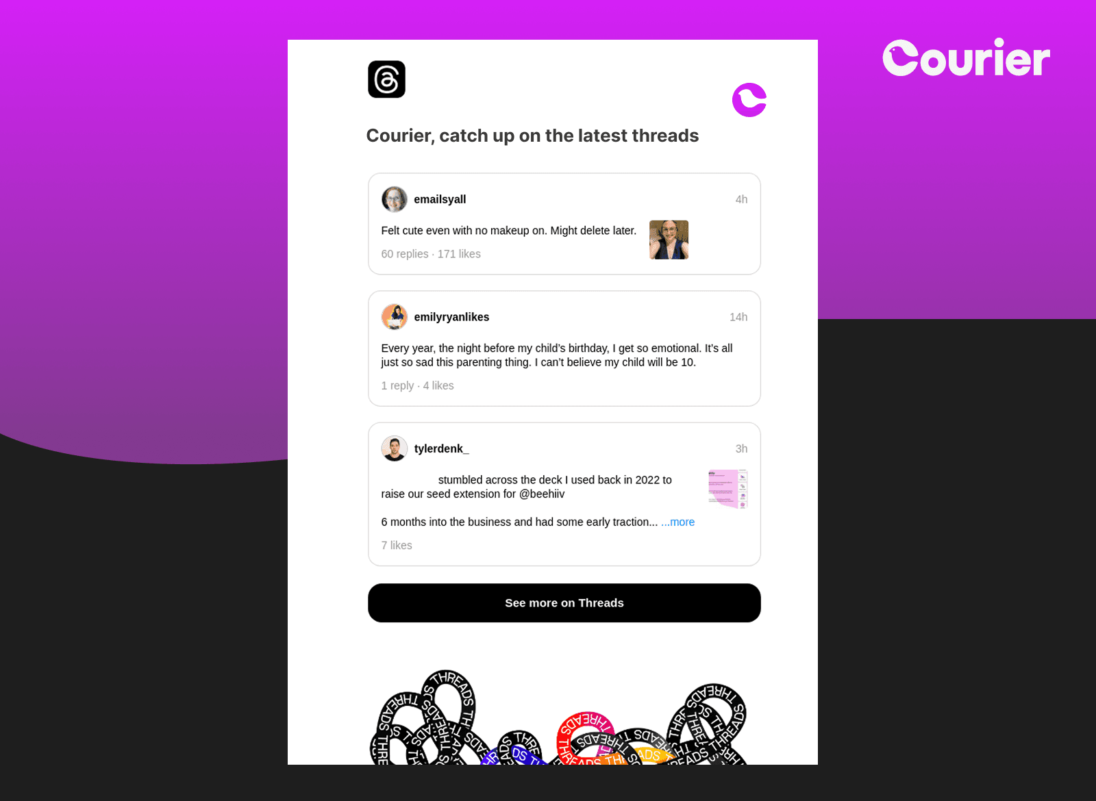 threads email