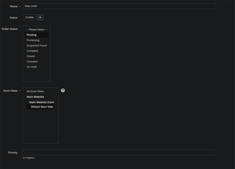 Magento Email Notification Webhook Setup