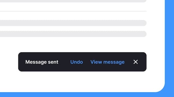 Snackbar UI Example