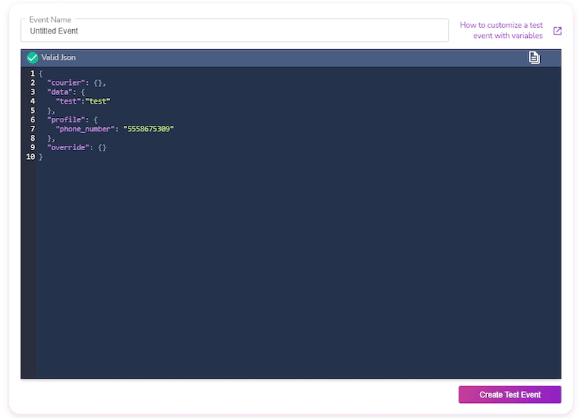 Ruby Test SMS Notification