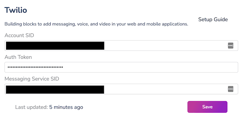 Twilio SID