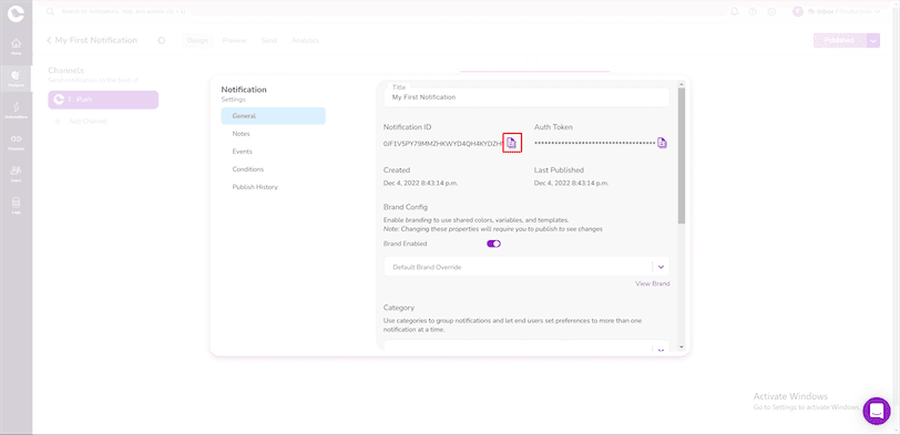 Send Notification From Backend