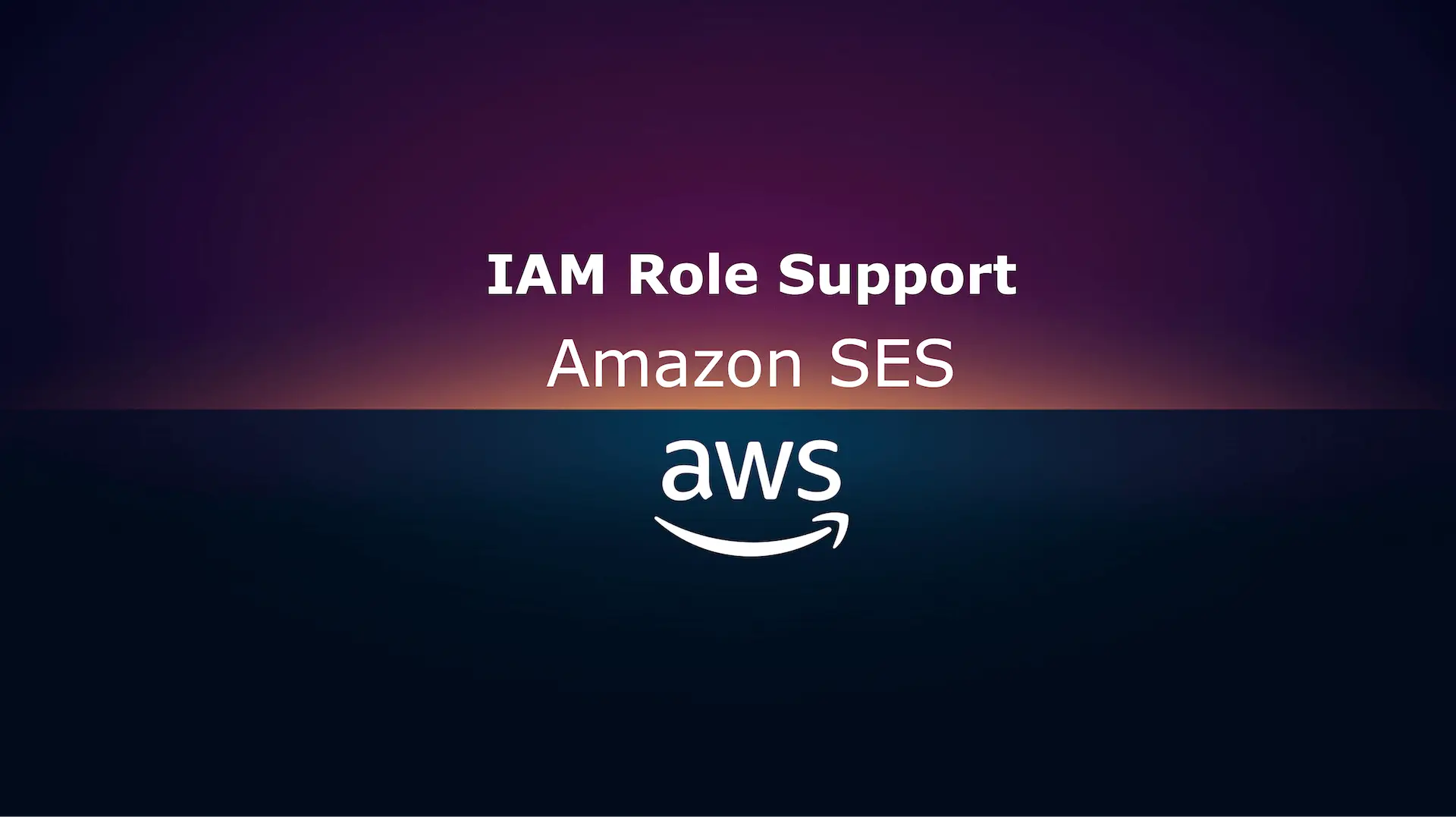 AWS SES IAM Role Support hero