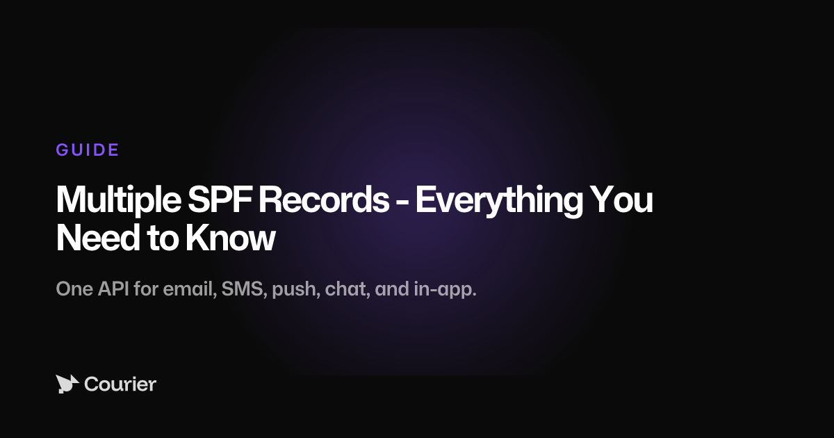 Multiple SPF Records - Everything You Need to Know