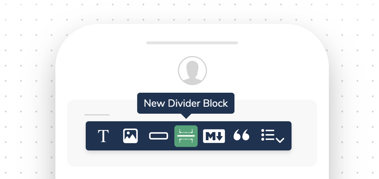 New Divider Block